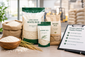Private Label Rice Packaging