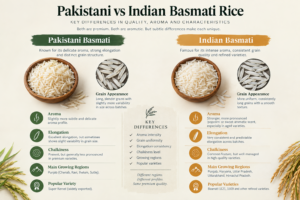Pakistan vs indian's basmati rice