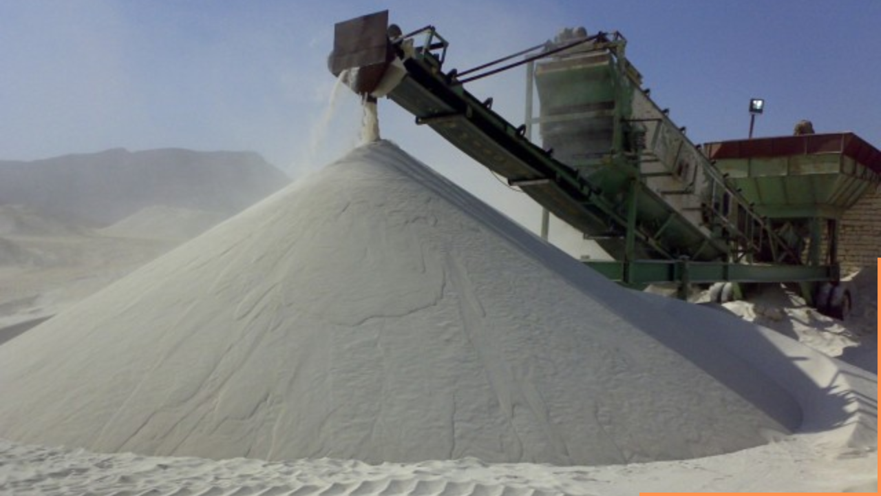 silica sand source from Pakistan