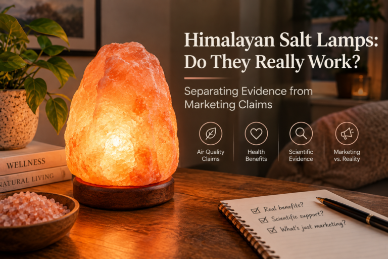 Himalayan Salt Lamps: Do They Really Work? Separating Evidence from Marketing Claims