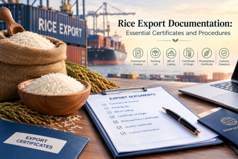 Rice Export Documentation: Essential Certificates and Procedures
