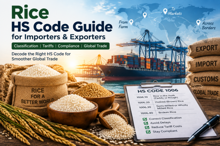 Rice HS Code Guide for Importers & Exporters