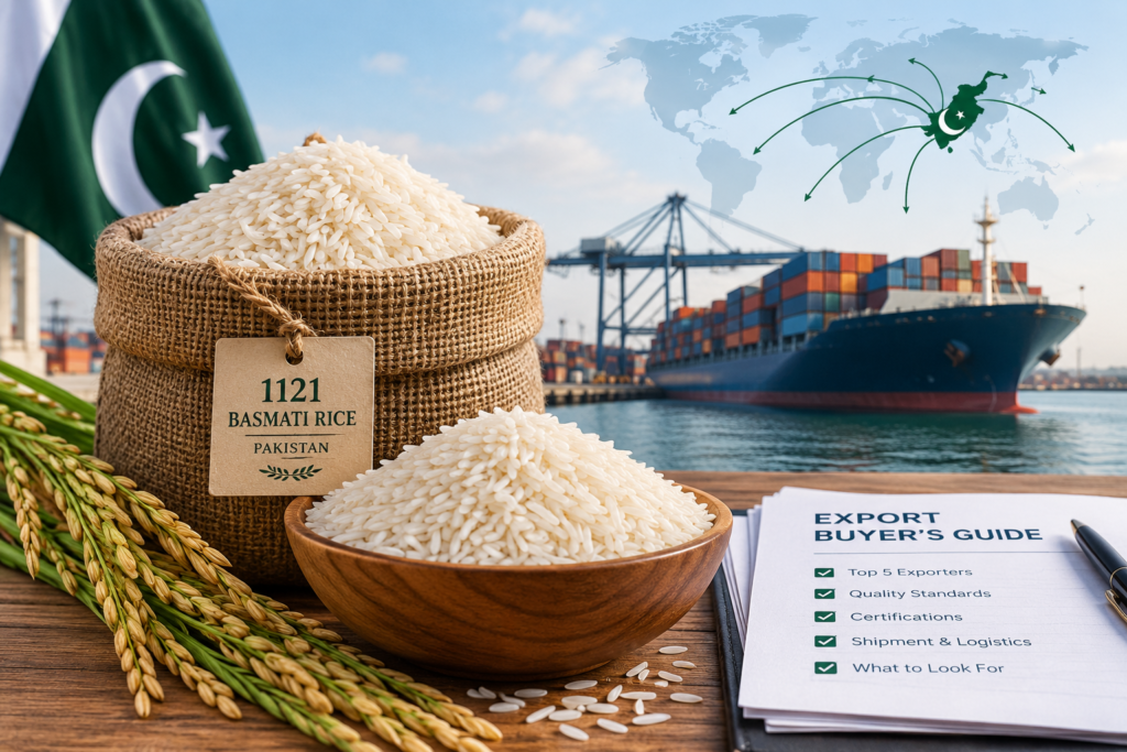1121 Basmati Rice Exporters from Pakistan: A Buyer's Guide to 5 Companies