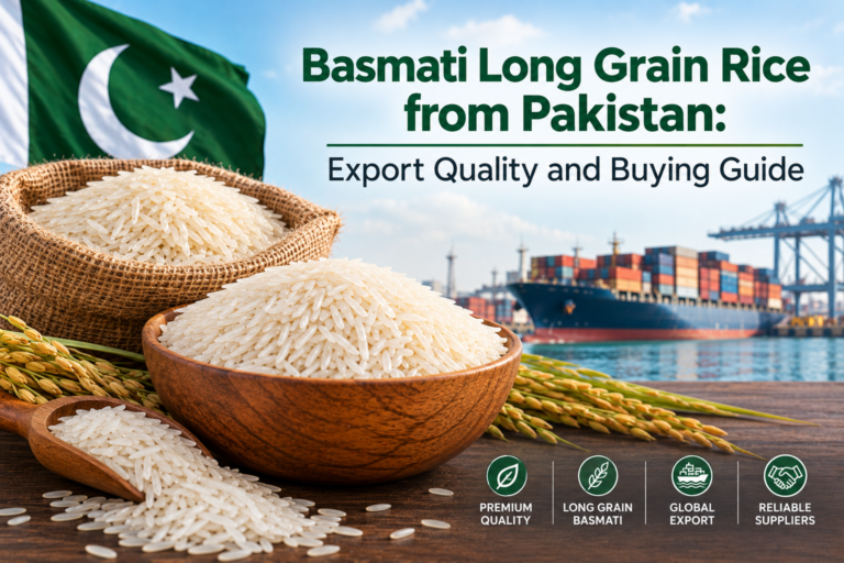 Basmati Long Grain Rice from Pakistan: Export Quality and Buying Guide