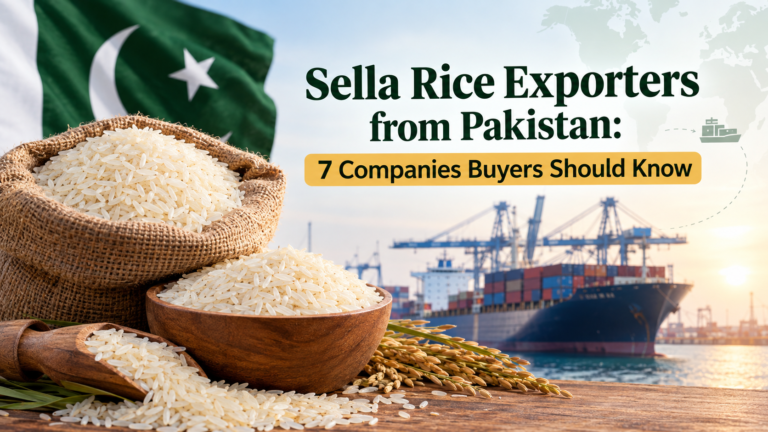Sella Rice Exporters from Pakistan: 7 Companies Buyers Should Know
