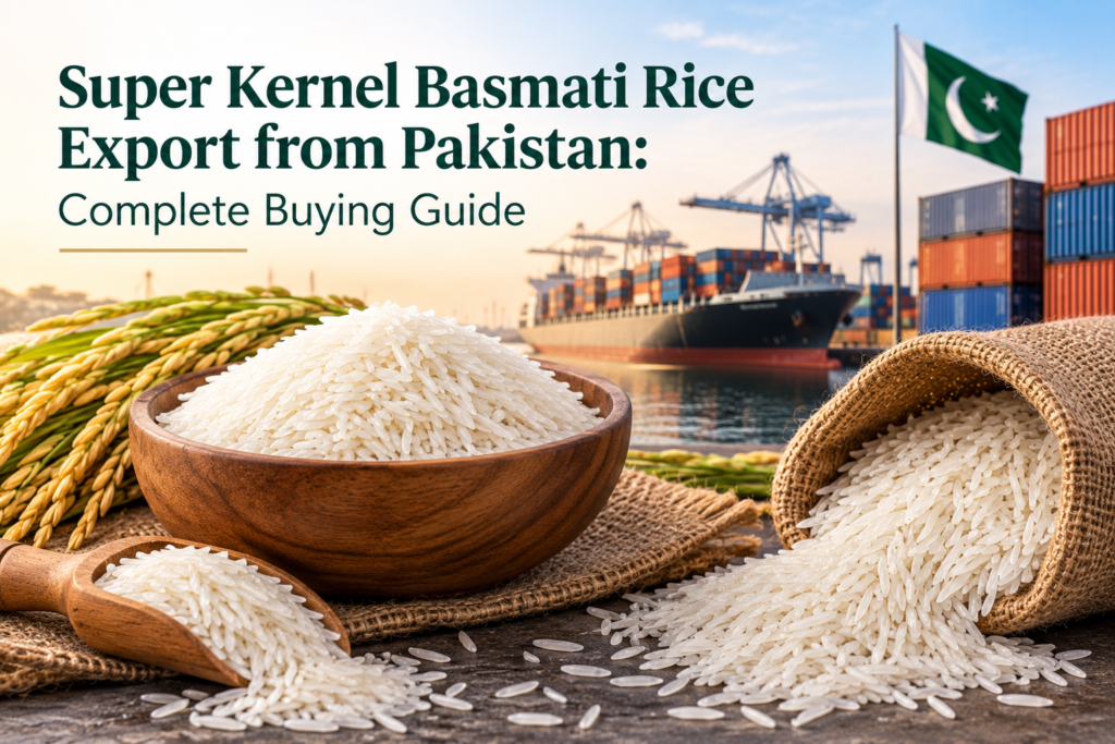 Super Kernel Basmati Rice Export from Pakistan: Complete Buying Guide